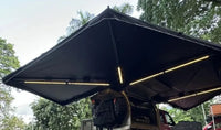 Ridgevale Expedition 270XL Awning — deployed on vehicle